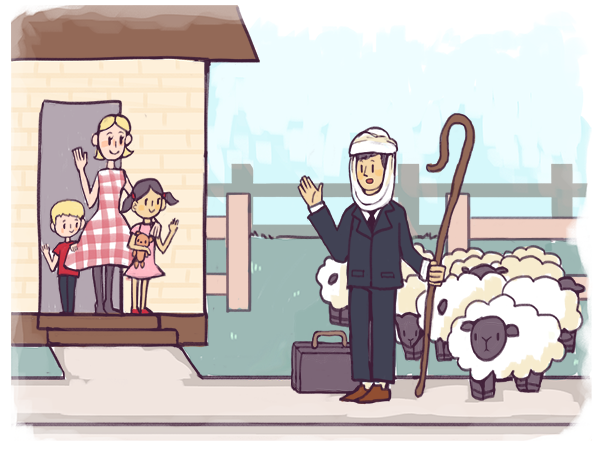 Not quite as clever as the Flintstones or Jetsons, but we try.